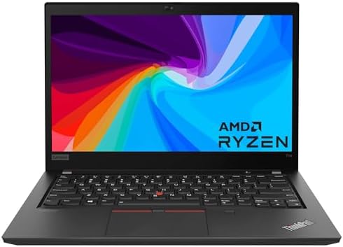 Lenovo Thinkpad T14 Gen 2 Business Laptop, 14" FHD (1920 x 1080), AMD Ryzen 5 Pro 5650U, 16 GB RAM, SSD da 512 GB, tastiera QWERTY Windows 11 Pro (ricondizionato)