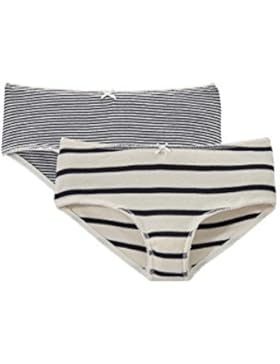 Petit Bateau Mädchen Unterhose, 2er Pack
