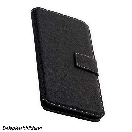 Preisvergleich Produktbild BookStyle Tasche Vertikal für Samsung Galaxy A80 - mit Halterung - schwarz