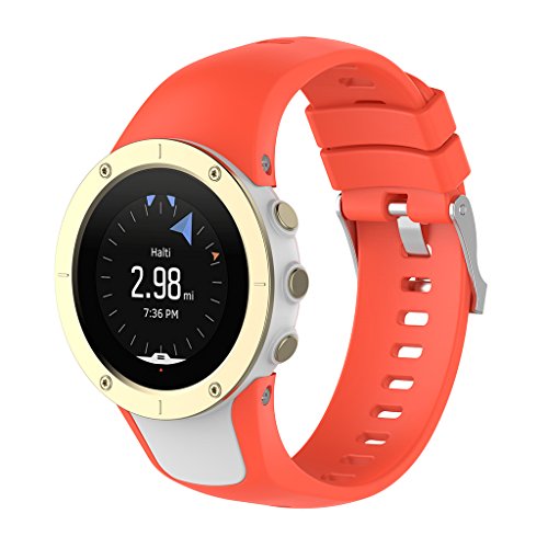 Jiamins Silicone Replacement Wrist Band Strap 22mm Suunto Spartan