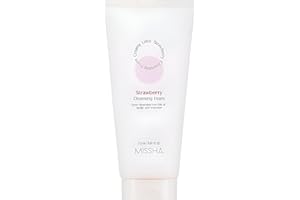 MISSHA Creamy Latte Cleansing Foam Strawberry