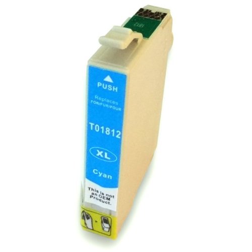 10 kompatible Tintenpatronen für Epson T1811 T1812 T1813 T1814 XL-Inhalt – 4x Schwarz je 18ml, 2x je C,M,Y je 18ml — Druckerpatronen für Epson Expression Home XP30 XP102 XP202 XP205 XP302 XP305 XP402 XP405 - 4