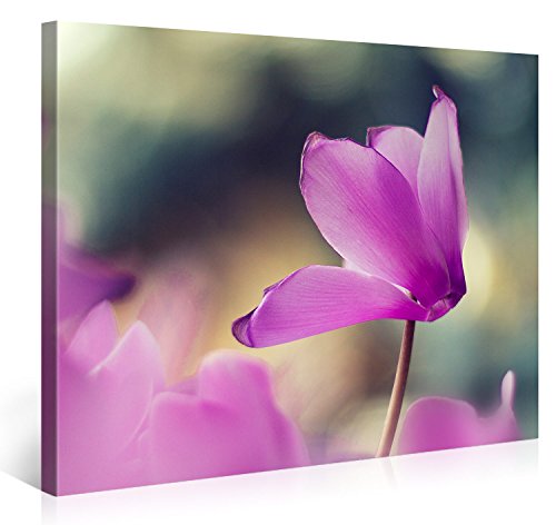 Gallery of Innovative Art - Inside out Flower - 100x75cm - Larga Stampa su Tela per Decorazione murale - Immagine su Tela su Telaio in Legno - Stampa su Tela Giclée - Arazzo Decorazione murale