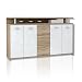 Produktbild ROLLER Sideboard PABLO - Sonoma Eiche-weiß - 152 cm