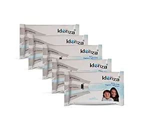 Klenza All-In-One Hygienic Wet Wipes (10 Wipes) Pack of 5
