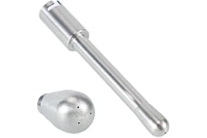 YOULUXE Buse vapeur en acier inoxydable pour mousse de lait, mousseur à lait, buse de moussage, buse vapeur pour Delonghi (EC685)