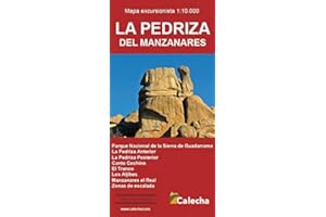 LA PEDRIZA DEL MANZANARES. MAPA EXCURSIONISTA (GUIAS VIAJE)