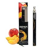 Premium e-shisha - Peach - 1.000 Züge, nikotinfrei