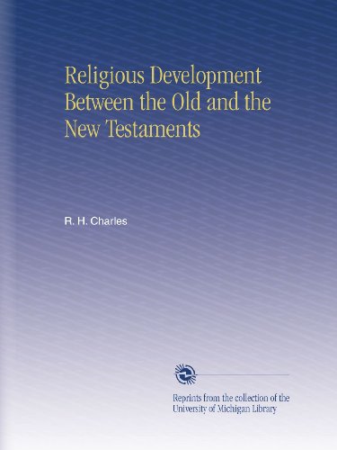 Religious Development Between the Old and the New Testaments