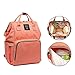 Produktbild C-Oral Mummy Große Kapazität Wickeltasche Windel Rucksack Wasserdicht mit isolierten Taschen Mode Schulter Rucksack Mummy Große Kapazität
