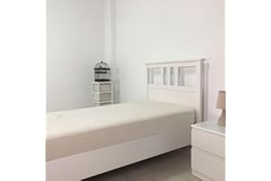 RUFINO DÍAZ Sábana Bajera Invierno Ajustable Coralina (Beige - 150 cm) - Se Adapta Perfectamente a tu colchón - Tejido Suave, agrable y Resistente