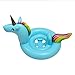 Produktbild Baby Schwimmring, aufblasbare Kleinkind Schwimmring Pool Schwimmen Float mit Schwimmsitz Ideal für Kinder,Kinder PVC Schwimmring Einhorn Sitzring