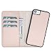 Produktbild FREDO iPhone 7/8 Hülle Leder Abnehmbare 2 in 1 Handyhülle inkl. Kartenfächer für Apple iPhone7 / 8 Handytasche/Cases mit Magnet/Hand Made in Europe (Nude Pink)