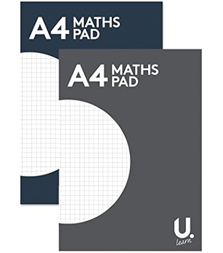 D.RECT Letter Block With Microperforation | Checkered Writing Pad | Squared Writing Block | 70g/m² | A5 | 100 Sheets : Buy Online At Best Price In KSA - Souq Is Now - View #9