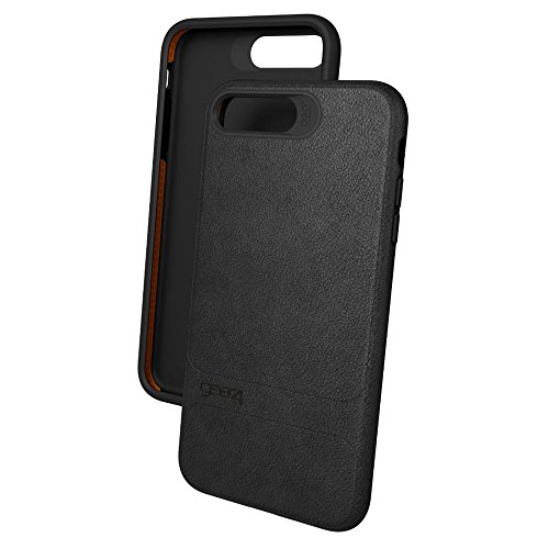 GEAR4 Mayfair 5 5  Funda Negro - Fundas para tel  fonos m  viles  Funda  Apple  iPhone 7 Plus  14 cm  5 5    Negro 