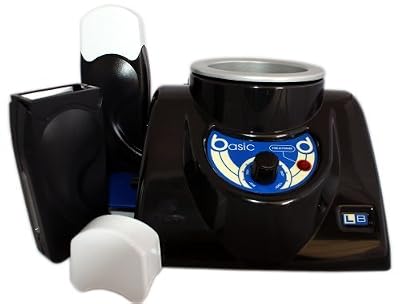 feeling dépilatory Alvarez Beaute - SERIE BLACK STYLE - Chauffe Cire Combiné Cuve De 800 Ml Pour Cire Tiède Ou Traditionnelle, Et Deux Chauffe Roll - On 100 Ml