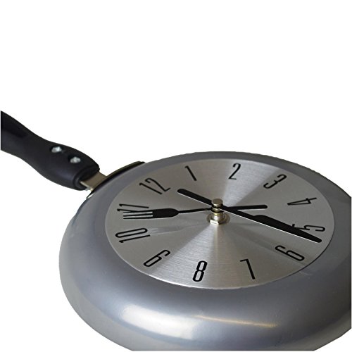 Uhr Pfanne Wanduhr Küchenuhr - 3