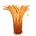 Produktbild 10pcs Hahn Federn Hahnenfedern Hahn Cock Feather Natur Hahnenfedern 35-40cm - Orange