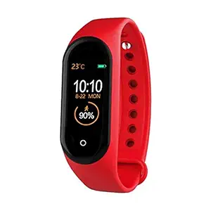 ADYM Activity Tracker, Bluetooth - Red