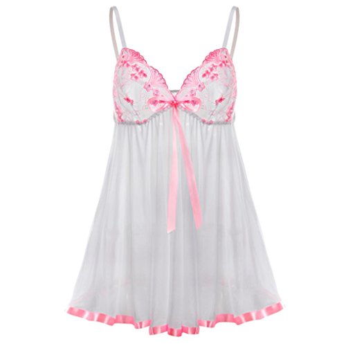 Womens Sexy Nighte Dress Plus Size Lingerie Babydoll Nightwear Sleepskirt Underwear