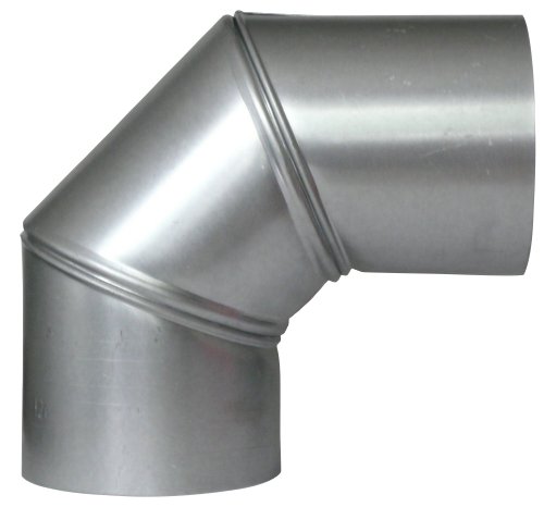 Rewwer-Tec 331756/030709 Universalknie Fal ohne Tür 90°, 110 mm Durchmesser, drehbar