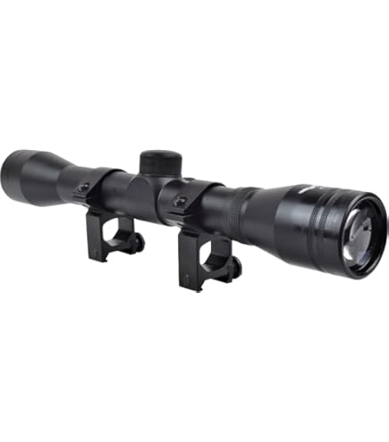 MIRINO OTTICA CARABINA 4X32 PRECISIONE RETICOLO A CROCE SOFT AIR 4X32