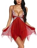 ropa interior roja el corte ingles 【Encaje babydolls lenceria para Mujeres】 Hecho de encaje de alta calidad y modal, es suave, elástico y ligero, muy cómodo de llevar por la noche. Cómodo y versátil, como resbalón debajo de tu ropa, o para acostarte como un camisón.