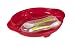 Clevamama Divided Suction Feeding Plate with Travel Cutlety