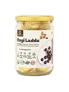 Ragi Laddu ? Delicious Healthy Energy Balls | 100% Natural | Vegan | Gluten-Free | No Added Sugar | 300GM |