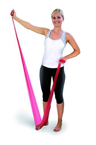 Dittmman Fitnessbänder 2er-Set für Fitness, Reha, Gymnastik und Physiotherapie| Gymnastikband in zwei Widerstandsstärken: mittel und stark | Inkl. Übungsanleitung - 2