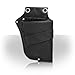 Roo Beauty Hairdressing Pouch, Scissor Holster with Belt, Hair Kit Accessories in Clipper Black