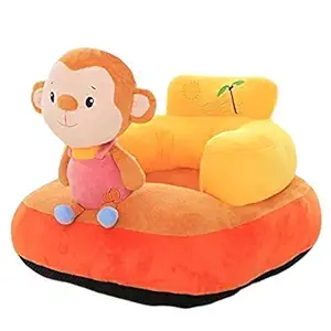 Tutooze Chick Shape Soft Plush Cushion Baby Sofa Seat/Rocking Chair for Kids 0 to 2 Years (Yellow)