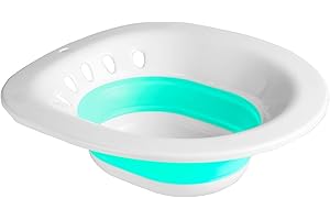 BIRSPPY genialo Bidet-Einsatz, Toiletteneinsatz, Sitzbad, faltbar, Kunsstoff