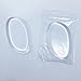 PIXNOR Silicone Makeup Sponge Applicator Blender for Liquid Foundation Cream Pack of 5