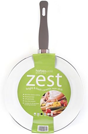 Zest Non-Stick Ceramic Coated Induction Frying Pan - 28cms