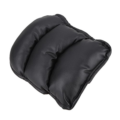Demiawaking Auto Armlehne Auflage Mittelarmlehne Armauflage Pad Aufbewahrungsbox Auflage-Schwarz - 5