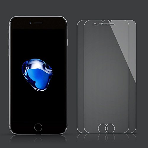 [2 Pack] SPARIN iPhone 7 Screen Protector [NOT Edge to Edge], Tempered
Glass Screen Protector for iPhone 7 with [Lifetime Warranty] [Bubble
Free Install] [2.5D Curved Edge] [HD Clear] for iPhone 7 / 6s / 6.