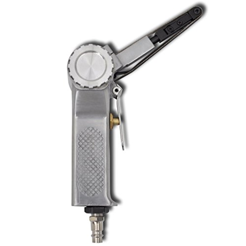 vidaXL Bandschleifer Druckluft Schleifer Bandschleifmaschine inkl. 3 Schleifbänder - 4