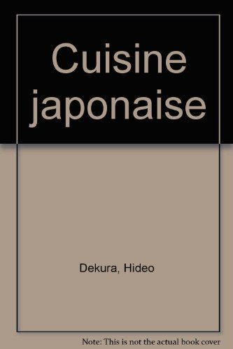 couverture de : Cuisine japonaise
