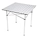 Produktbild Llslls Outdoor-Klapptisch, Camp-Tisch, zusammenklappbare Aluminiumlegierung, zusammenklappbarer Roll-Top-leichter tragbarer Stall, tragbare Camping-Beistelltische mit Aluminiumtisch
