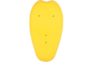 SAS-TEC - Paraschiena per pelle e tessuto SCL-L 19, colore: Giallo