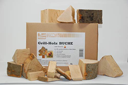Landree Buche Grill-Holz 4 kg - Wood Chunks Natural-Fire