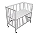 Produktbild Anstellbett Beistellbett tiSsi® Buche weiß inkl. Matratze 40 x 90 cm