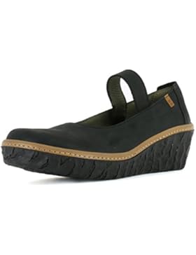 El Naturalista N5130 Myth Yggdrasil Komfortabler Damen Mary Jane Ballerina, Halbschuh mit Knöchelriemchen und...