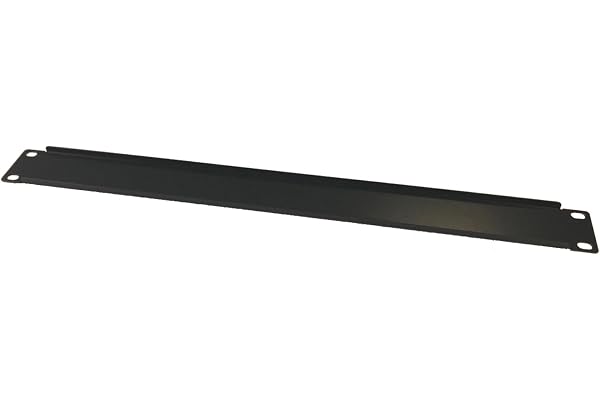 KIMEX Panneau d'obturation pour Rack et Baie 19'', Hauteur 1U