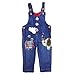 ZOEREA Baby Boy Girl Dungarees Jeans Elephant Animal Overalls Frederik NB SO DNM WR Jumpsuit Boys Jean Body Igor Quality Clothing Children Dungarees-stone Washed Breeches Blue Toddler