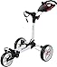 Produktbild Fast Fold Flat Fold Golf Trolley - 3 Rad - Klappbar (Weiss)