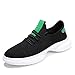 Produktbild Gfphfm Herrenschuhe, Knit Breathable Sneakers Wild Thick Bottom Running Shoes Spring/Fall New Academy Sportschuhe,B,41