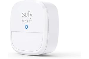 eufy Security Home Alarm System Motion Sensor, 100° Coverage, 30 ft Detection Range, 2-Year Battery Life, Adjustable Sensitivity (HomeBase Required)