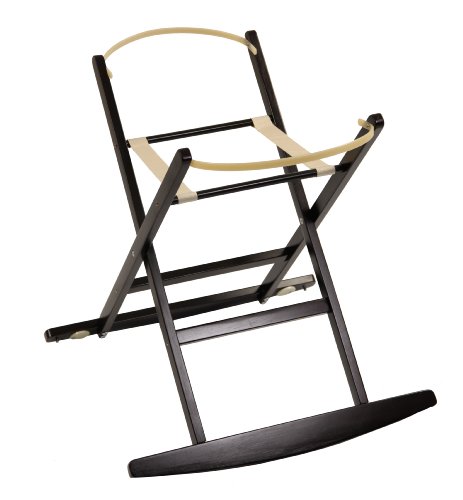 Dormouse Rocking Folding Moses Basket Stand (Cocoa)